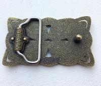 Boucle de ceinture Celtique plaqué bronze