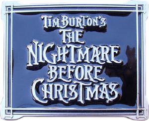 Boucle de ceinture Tim Burton's Nightmare before Christmas