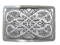 Boucle de ceinture Celtique, noeuds, protection ancestrale