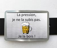 Boucle de ceinture La pression, je ne la subis pas...