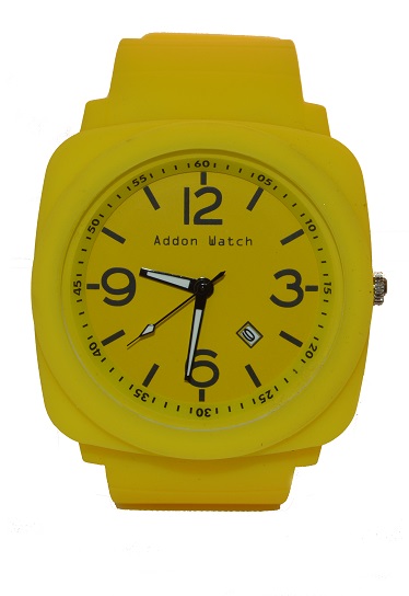 Montre Addon Watch XTRA jaune