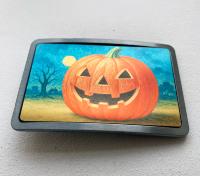 Boucle de ceinture Citrouille Halloween, vintage